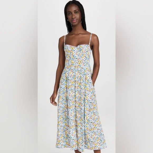 knee length dresses for ladies Baobab Mambo Dress in Black main image 1